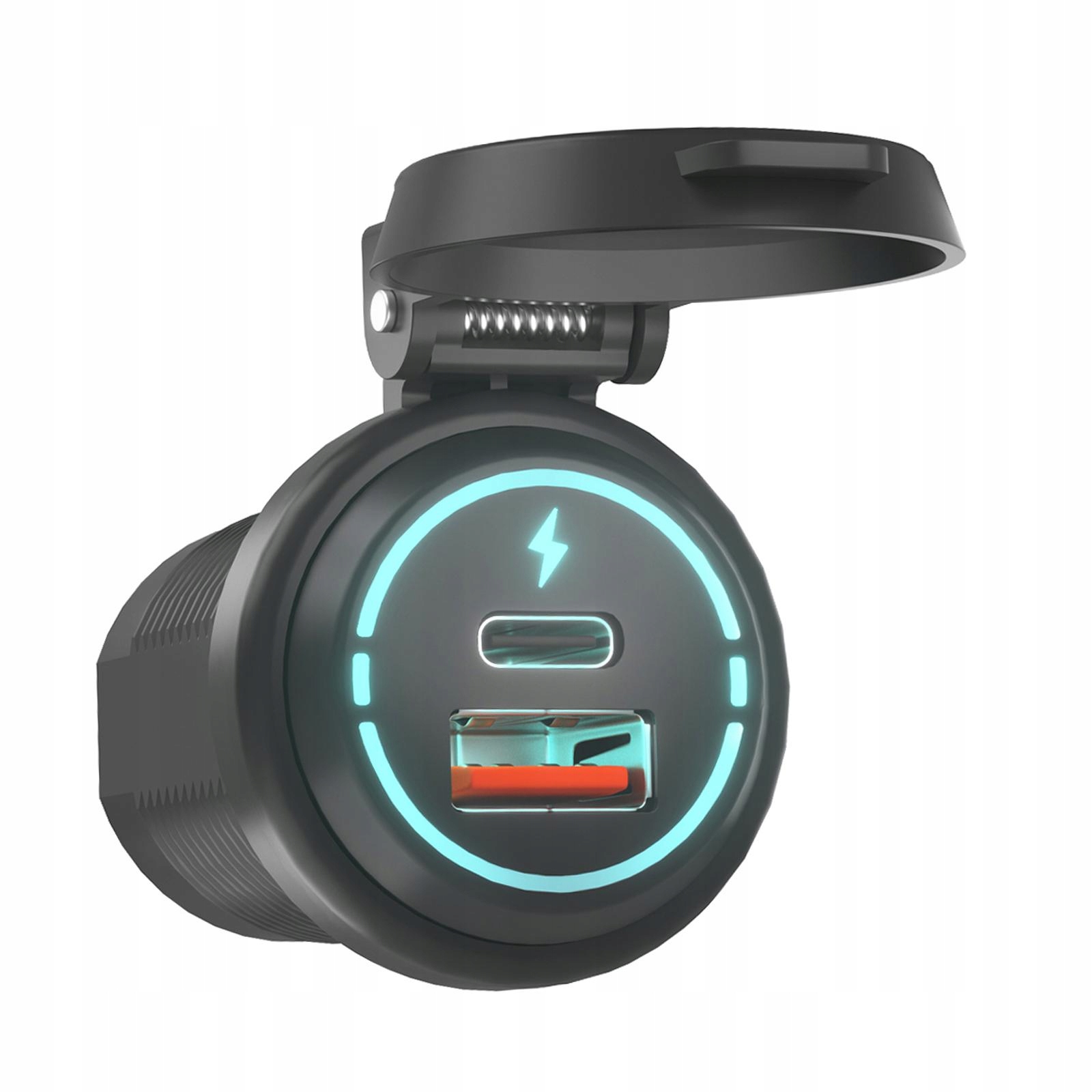 Gniazdo ładowarki USB PD typ C QC 3.0 12V/24V
