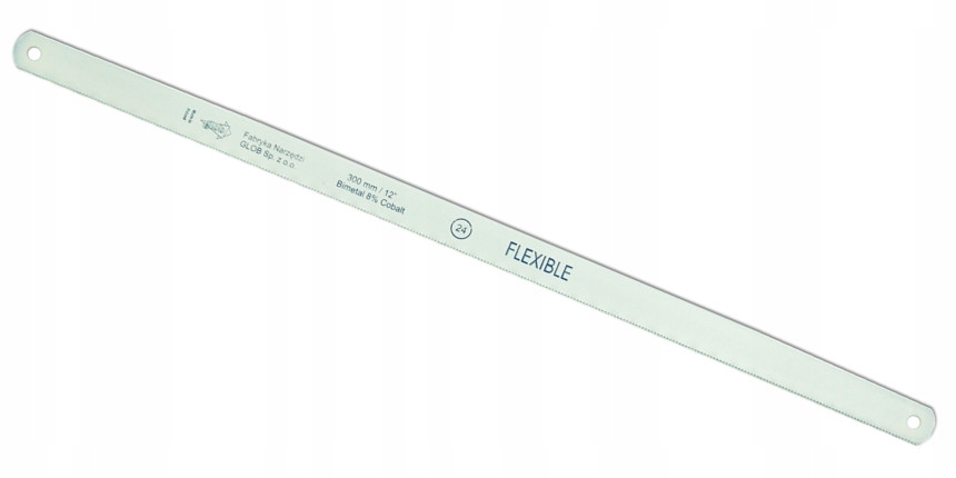 

Brzeszczot bimetal Glob Tools 300x13x0,6mm 24z/cal