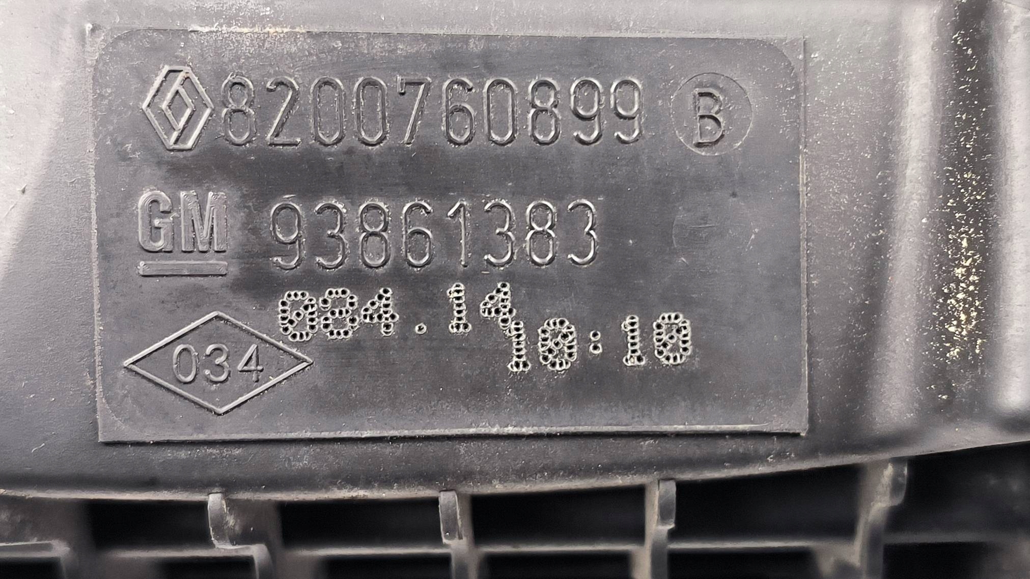 Gehäuse filter luft 8200760899 OPEL VIVARO A LIFT