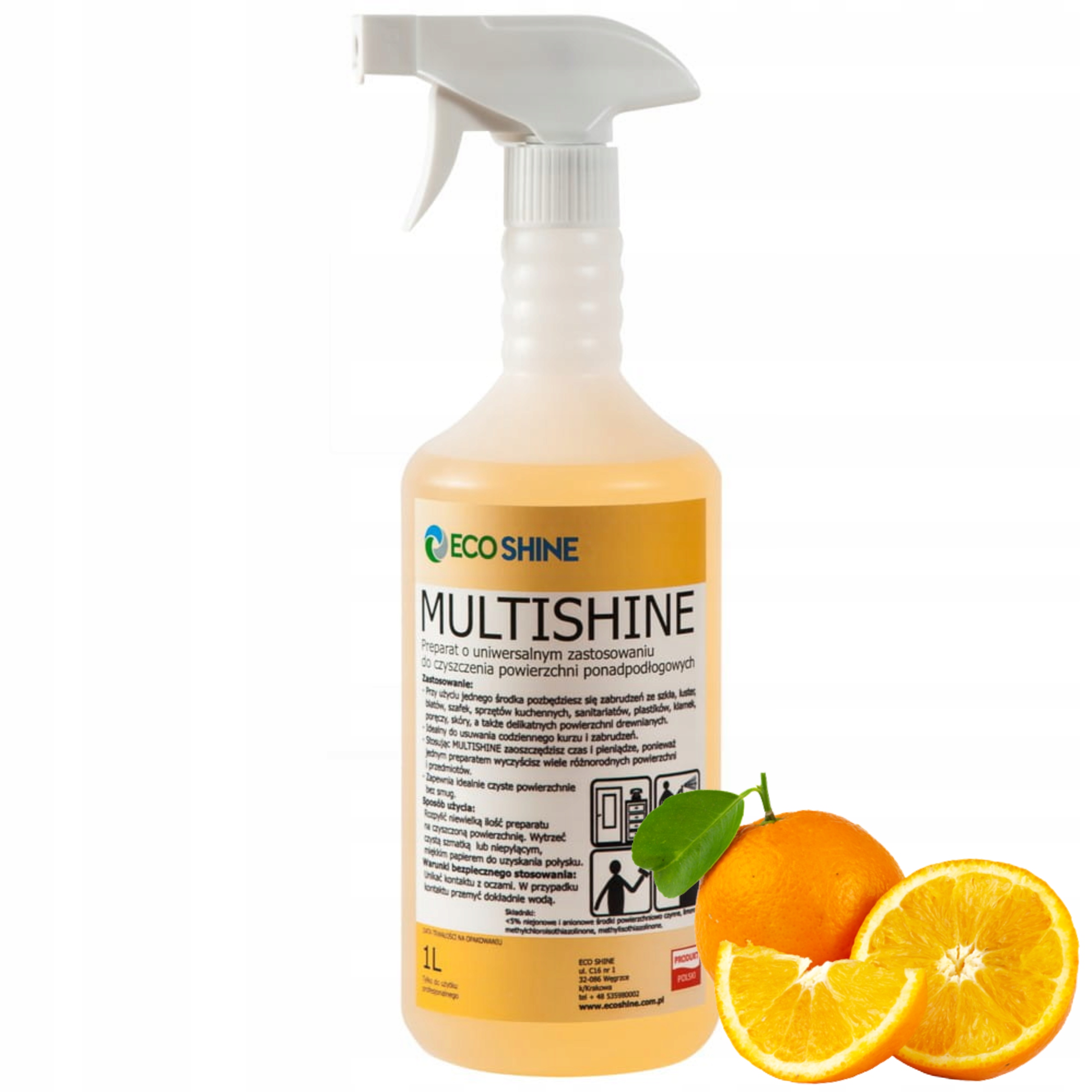 

Ecoshine Uniwersalny płyn czyszczący 1l Multishine