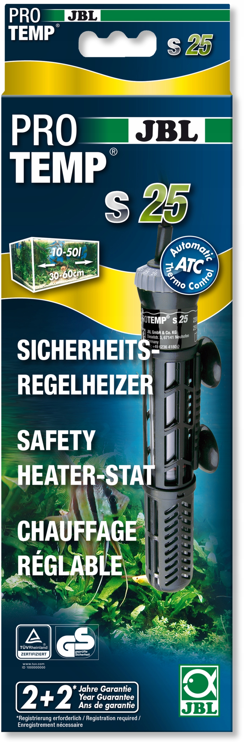 Levně Jbl Ohřívač Protemp S 25 W