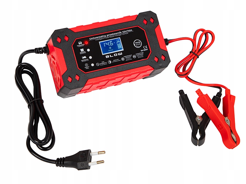 Prostownik automatyczny 12V/10A Blow