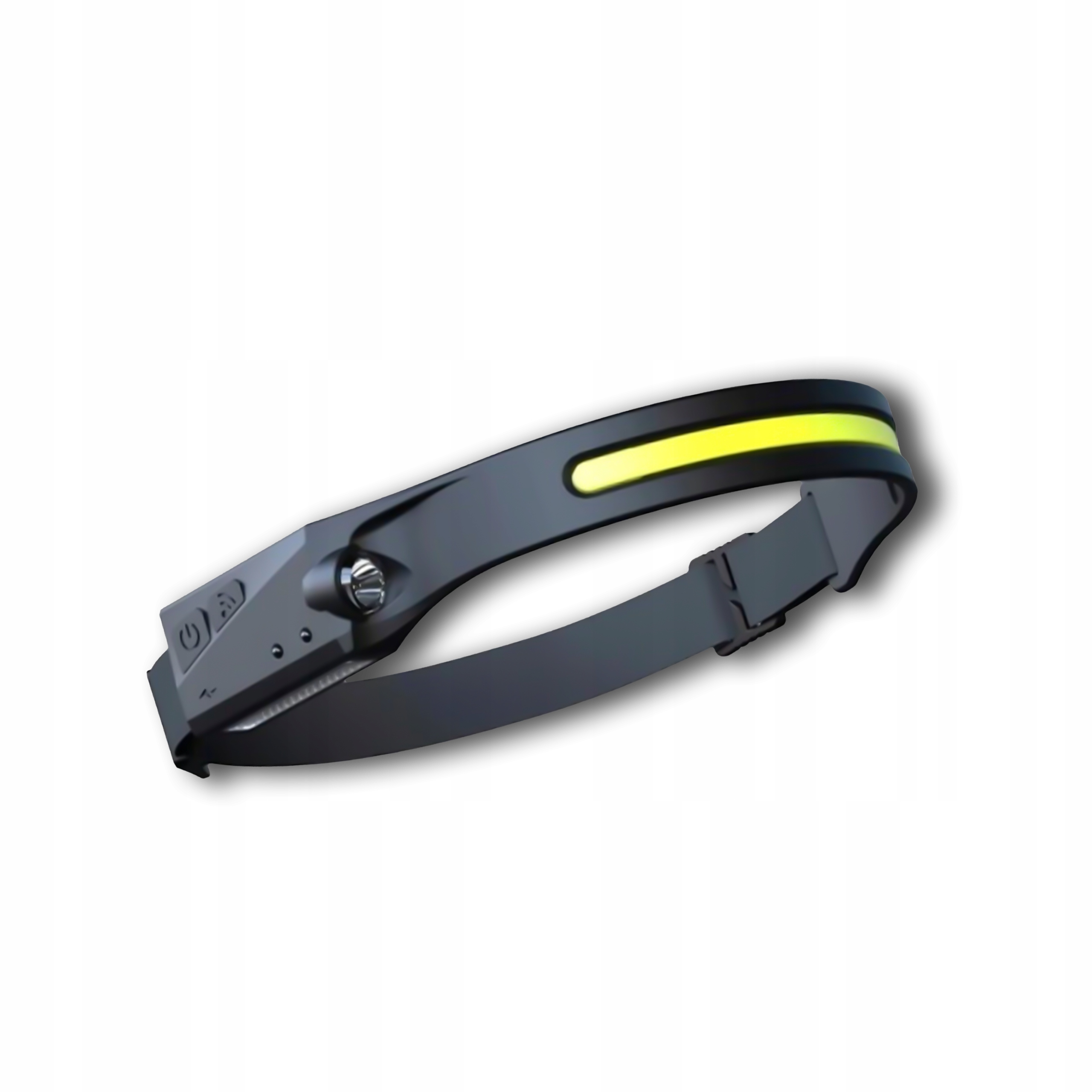 MOCNA LATARKA CZOŁOWA LED REFLEKTOR NA GŁOWĘ COB WODOODPORNA USB AKUMULATOR Marka Aptel