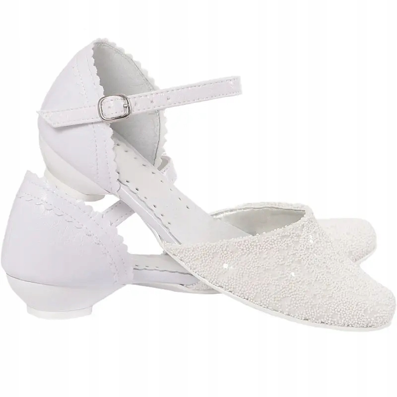 Buty komunijne dla dziewczynki kawior do komunii dziewczęce komunia 167-37