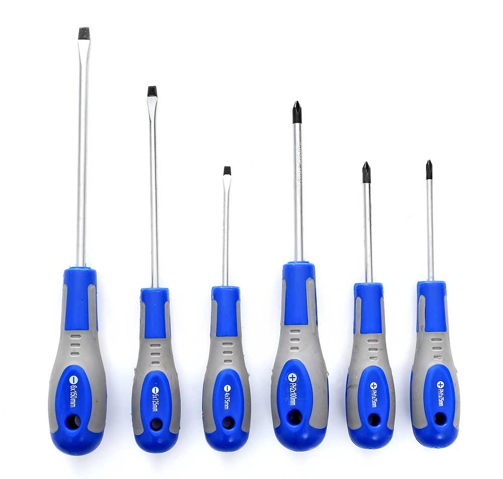 ZESTAW ŚRUBOKRĘTÓW WKRĘTAKÓW Z MAGNESEM 6SZT MOCNE Marka Tagred