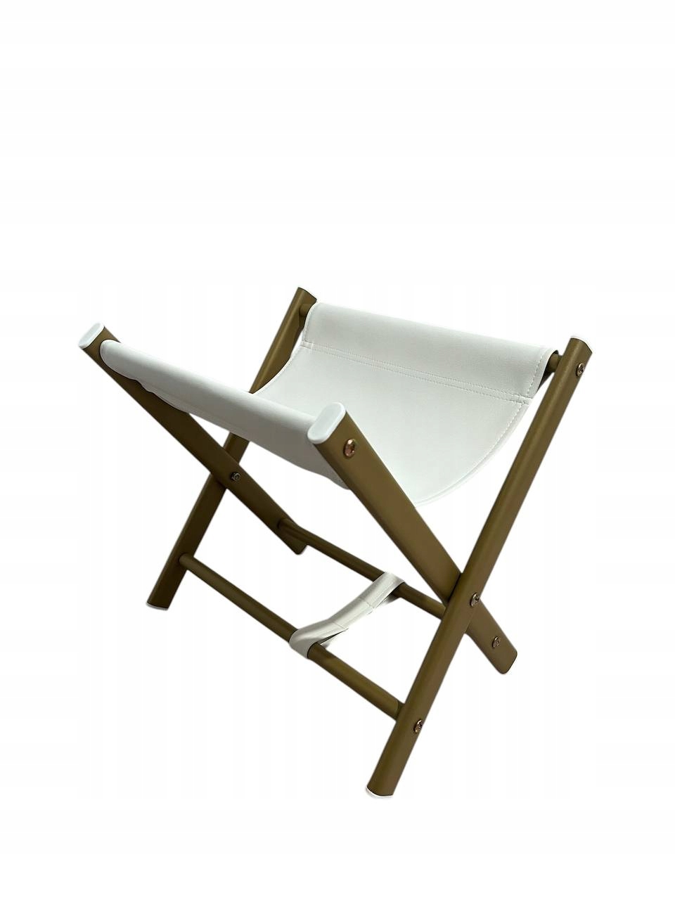 Stojany na tašky, tašky, kabelky, zlatý rám ekologická kůže Home