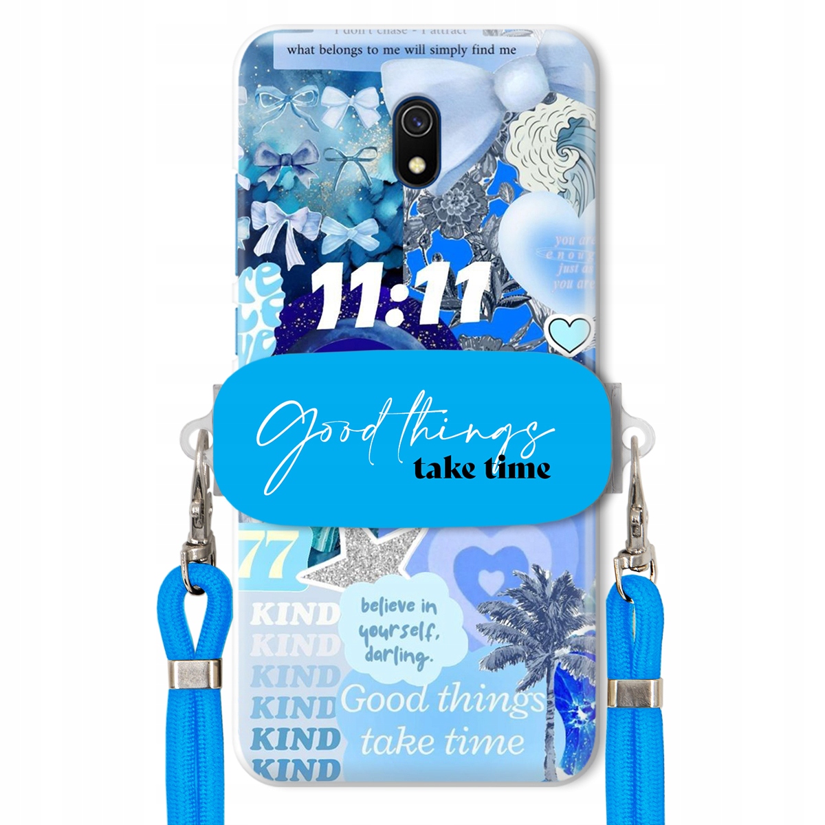 Pouzdro pro Xiaomi Redmi 8A Držák Crossbody vodítko Good Things Sea Lata