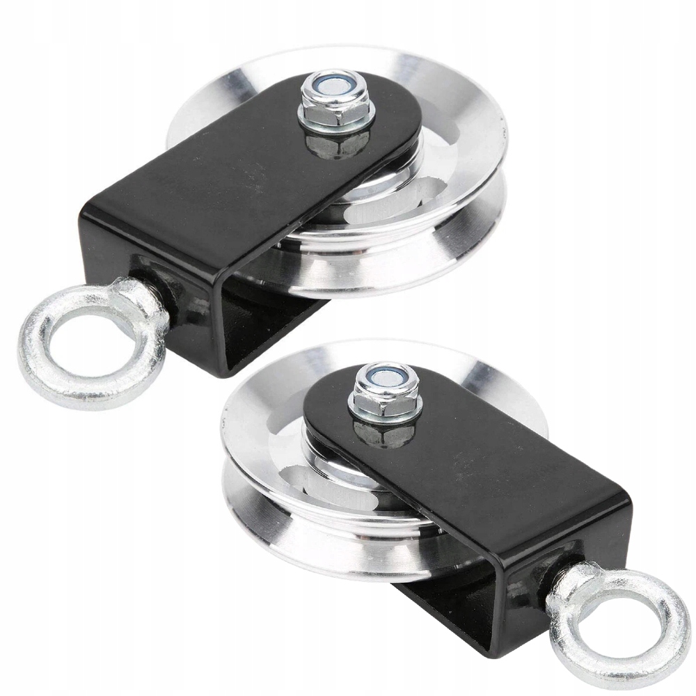 Wielokrążek rolka bloczek linowy wyciągarka 2SZT