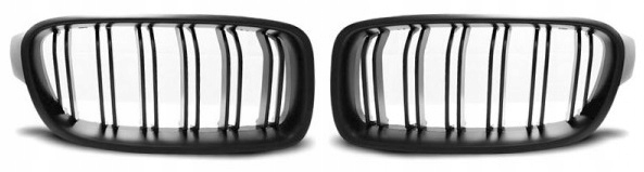 BMW 3 F30 F31 12 GRILL NERKI ATRAPA CZARNE NOWE