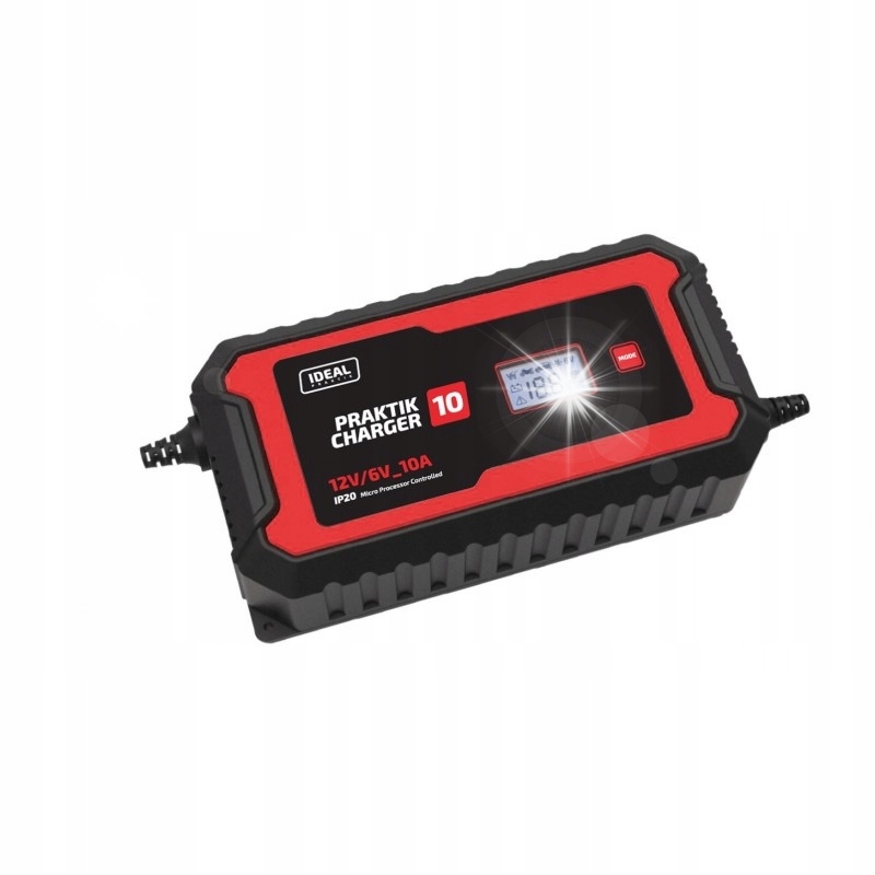 IDEAL Prostownik automatyczny samochodowy do aku 6V 12V do 100Ah PCHARGE4V2