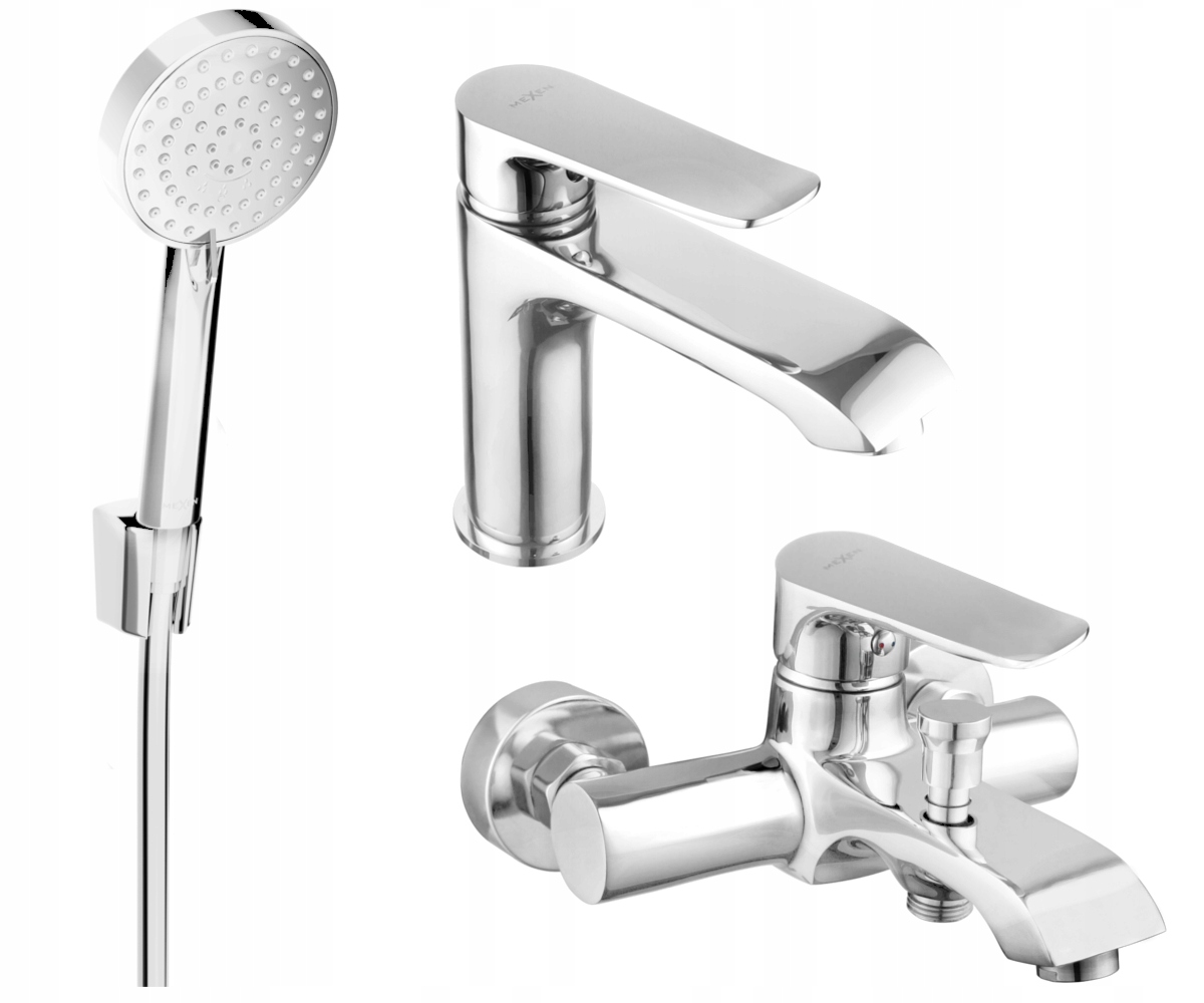 

Mexen Pecos R75 Zestaw Wannowy Bateria Chrom