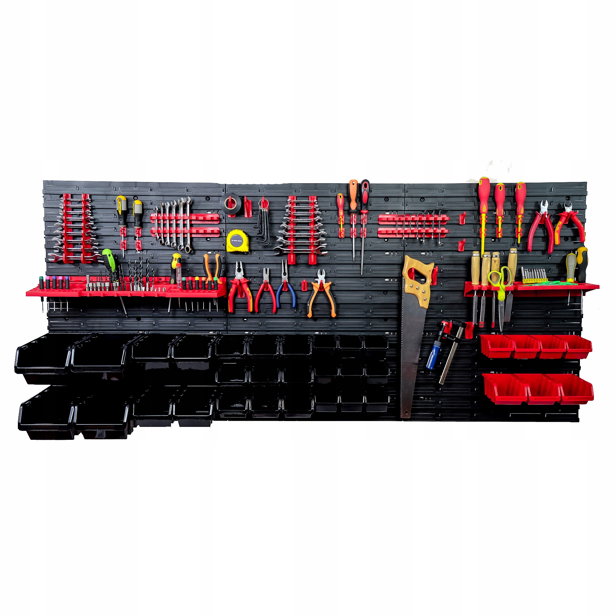 Tablica narzędziowa 172x78 cm | 29 Kuwet | ścianka Marka SimpleThing