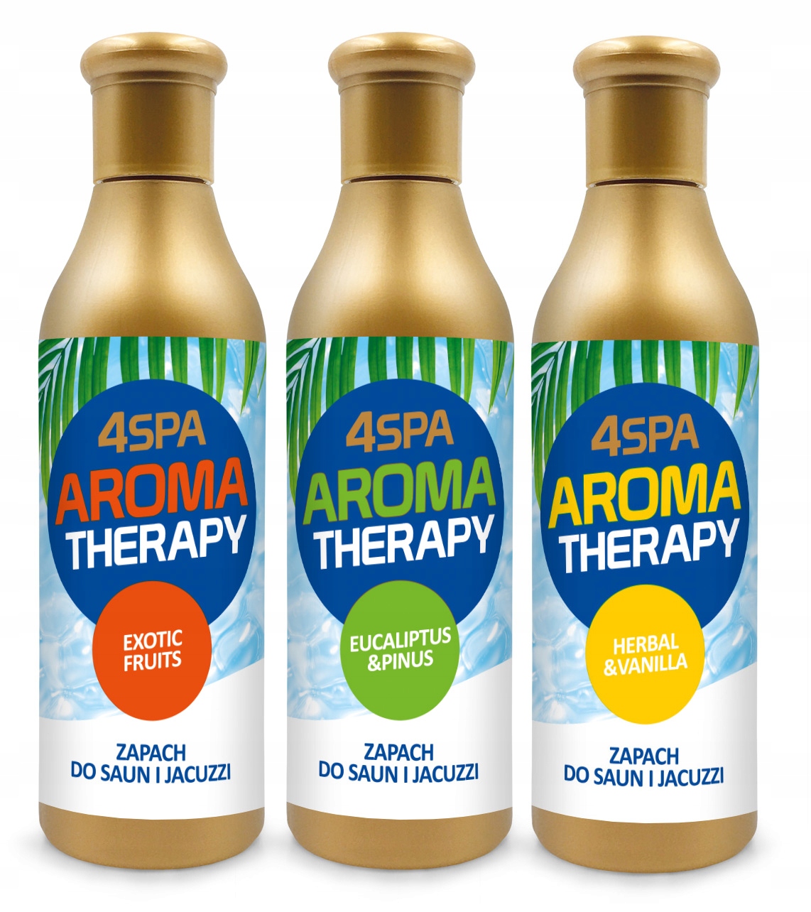 

3 Zapachy do Sauny Basenu Jacuzzi Spa Aromaterapia