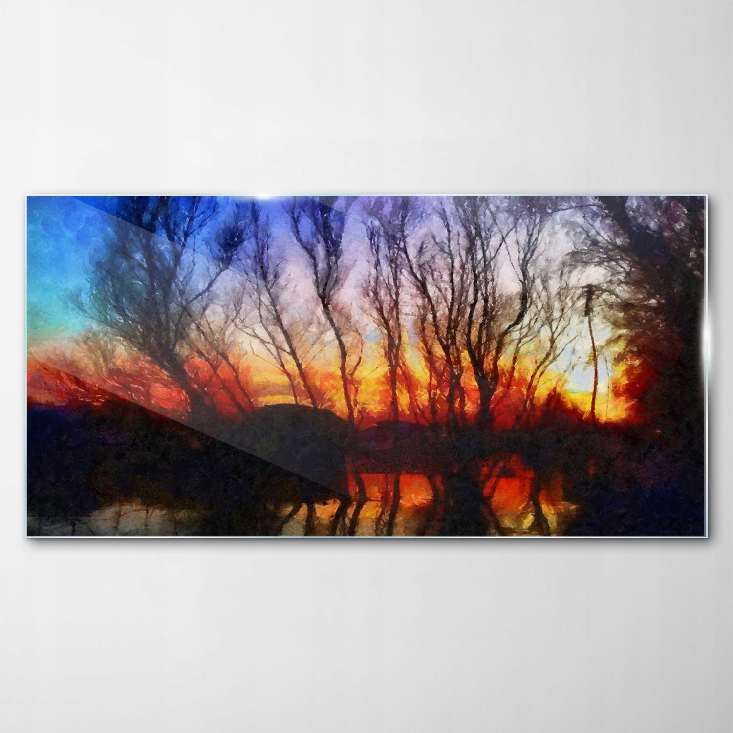 

Obraz na Szkle Dekor Natura Zachód Słońca 140x70