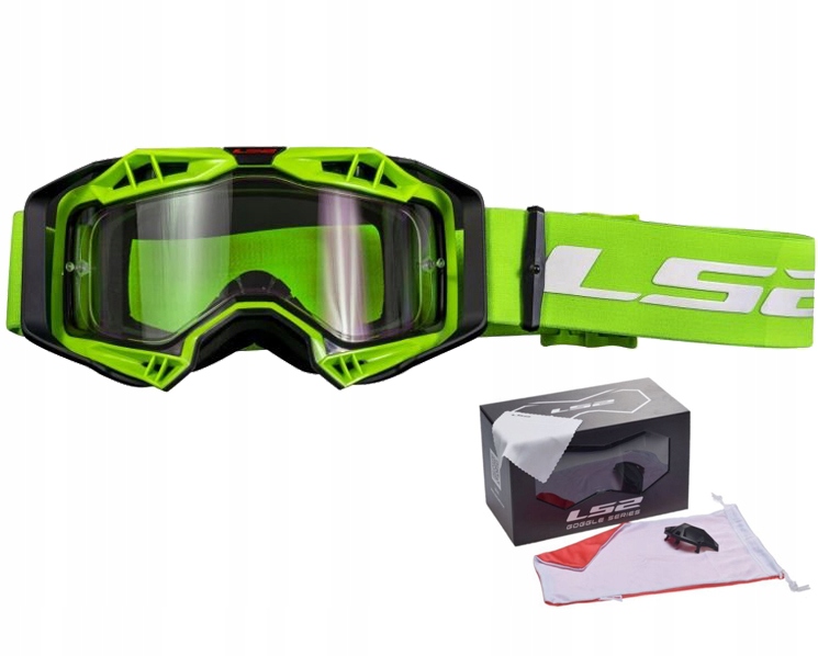 

Gogle Motocyklowe Quad Enduro/cross LS2 Aura Green
