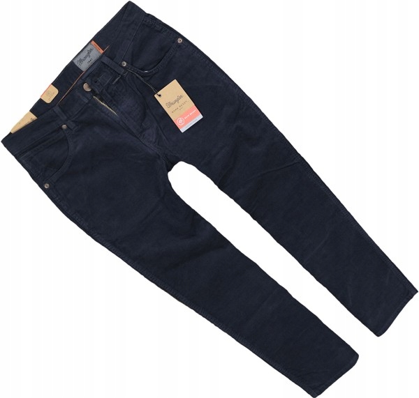 Wrangler Arizona spodnie sztruksy proste W34 L34