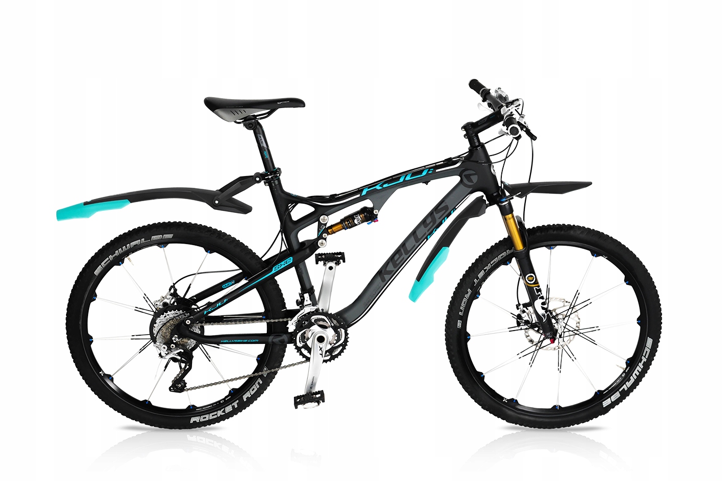 Błotniki do roweru MTB DH FR na 27.5-29 KOMPLET Model ADHD LONG