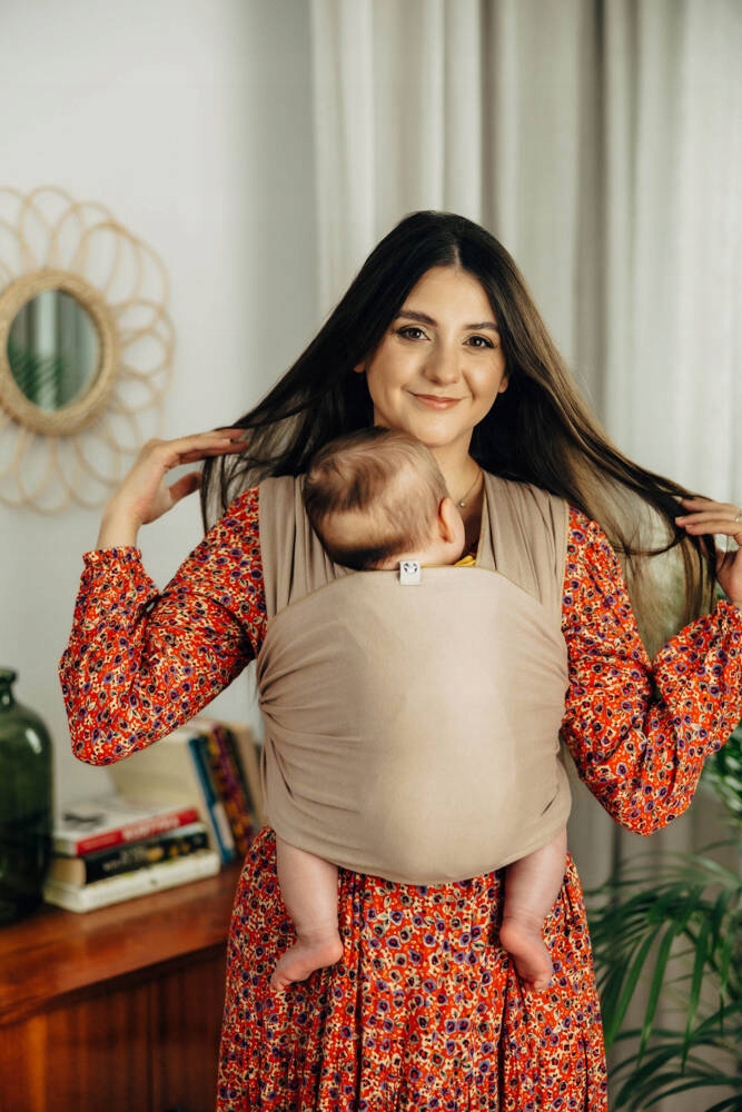 Chusta elastyczna LennyLamb - Nude Beige (5 m.) Kolor Odcienie brązu i beżu