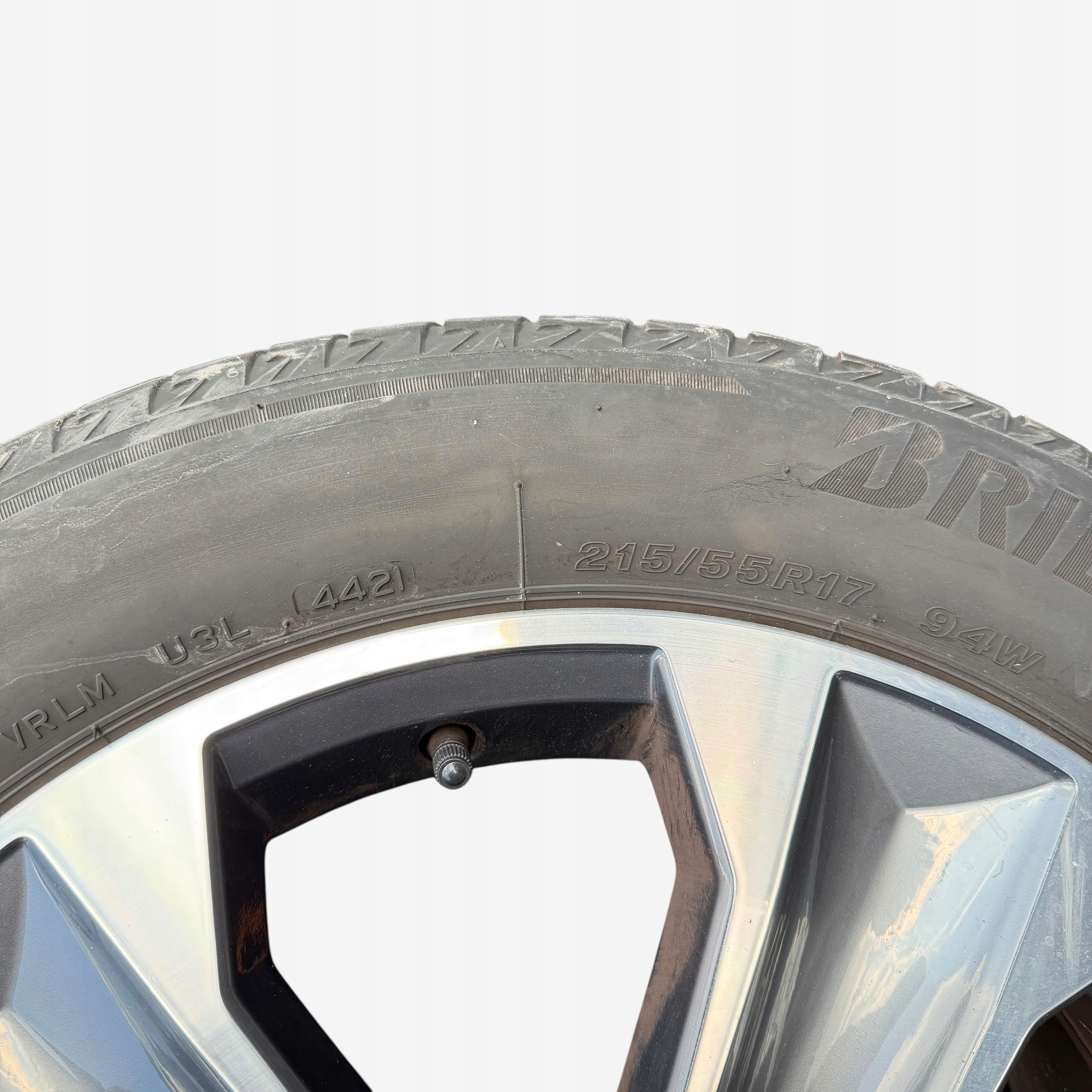 discs wheels tyres SEAT ATECA BRIDGESTONE 215/55/17" 5MM summer