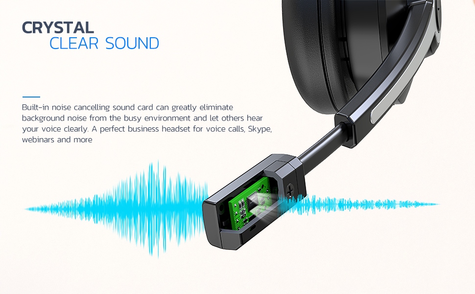 NULAXY NAUSZNY ZESTAW SŁUCHAWKOWY PC Z MIKROFONEM Mikrofon tak