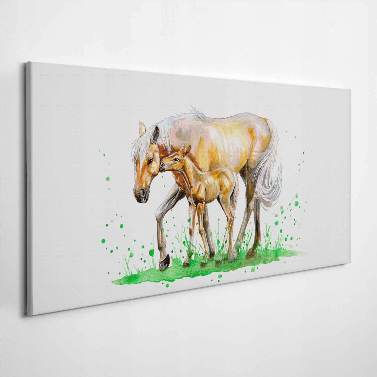 

Zdjęcie na foto-obrazie Akwarele Koń Trawa 120x60
