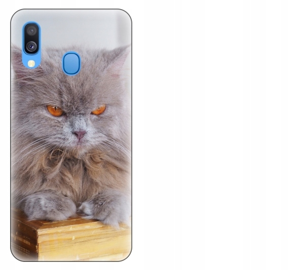 

Etui pokrowiec Samsung Galaxy A40 Kot pers kotek