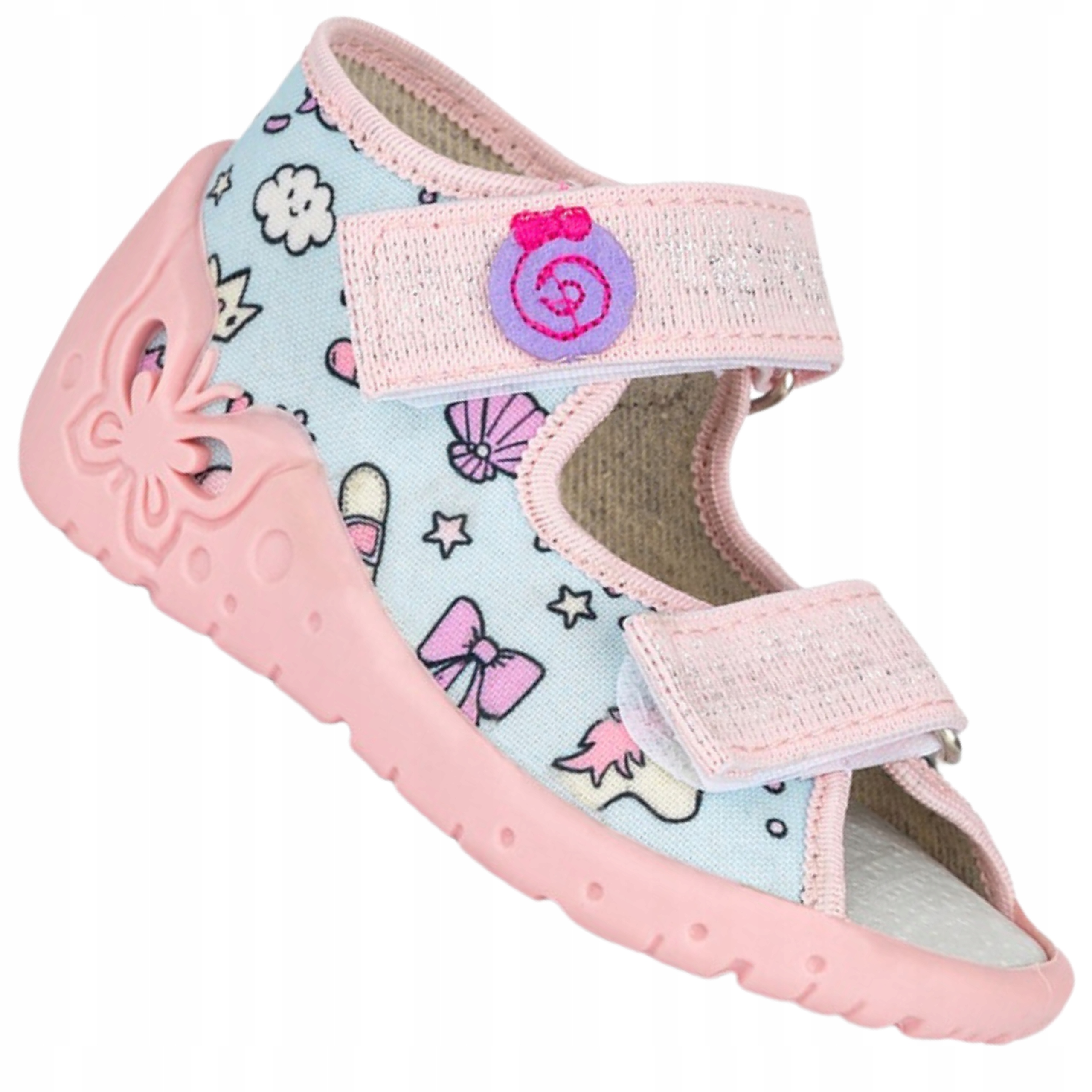 

Buty Dziewczęce Kapcie Do Przedszkola Sandały 24