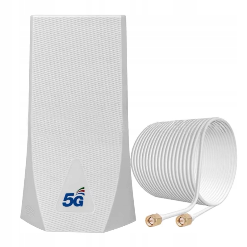 ANTENA ZEWNĘTRZNA SMA 18dBi do modemów routerów do internetu - 5G 4G LTE 3G