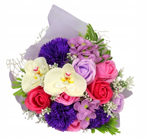 

Bukiet Kwiaty Mydlane Róże Mydło