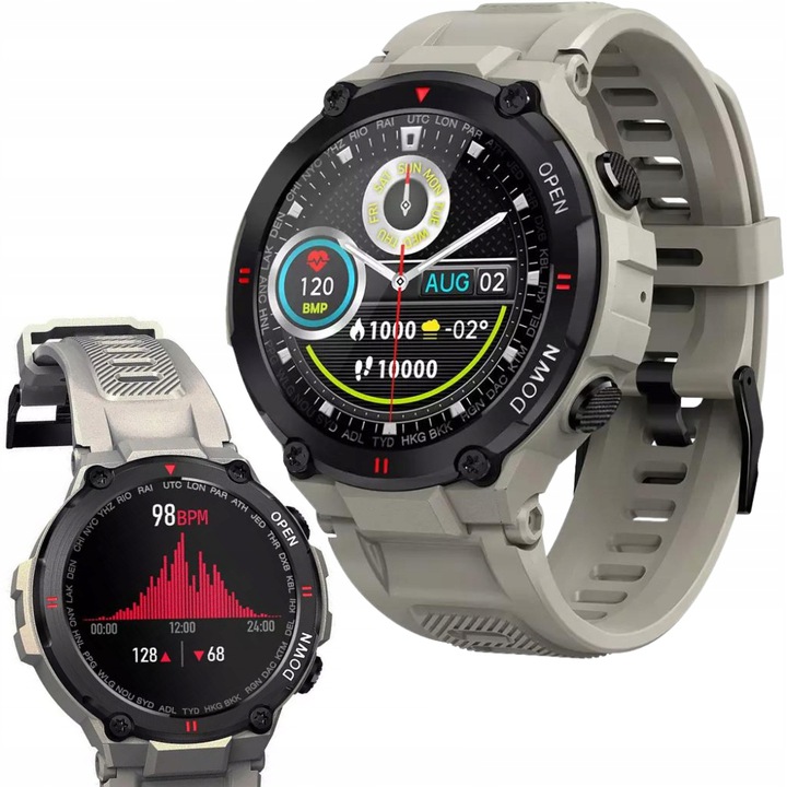 

Smartwatch Zegarek Damski Rozmowy Ciśnienie Cykl