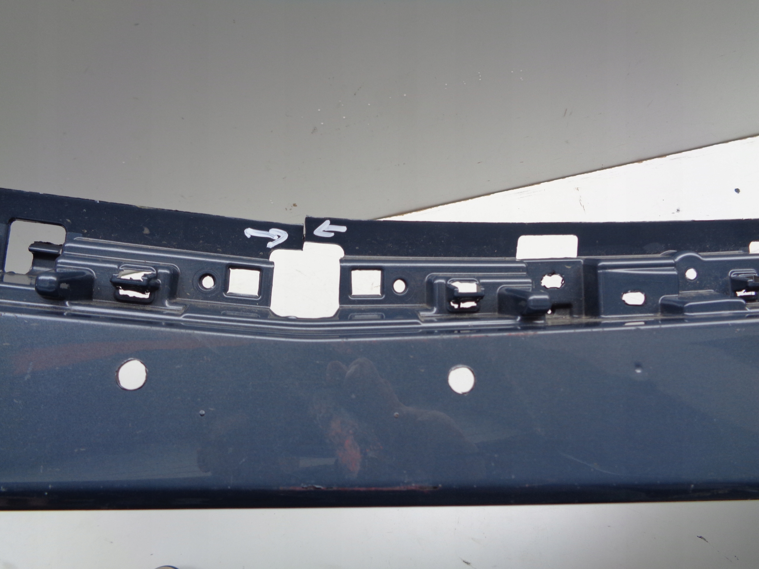 front bumper MAZDA CX5 II 21- LIFT NR 47062