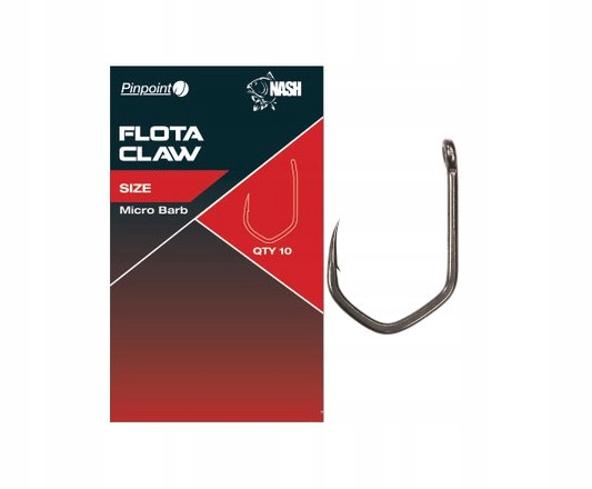 Nash Flota Claw Size 12 Micro Barbed 10szt.