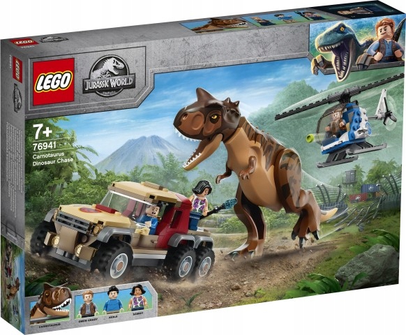 

Lego Jurassic World Pościg Za Karnotaurem 76941