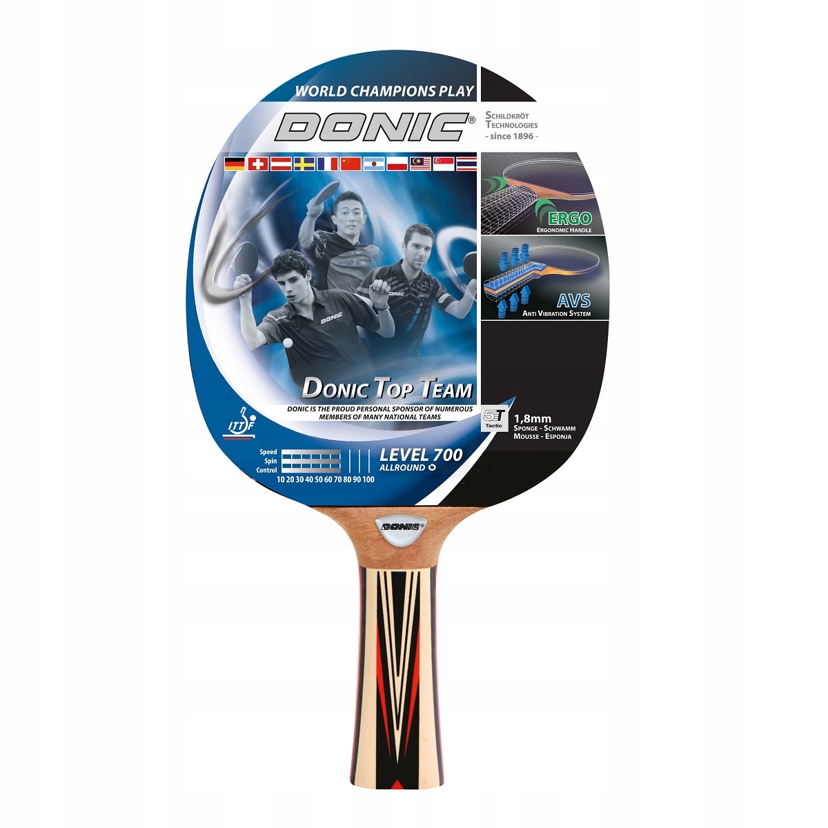 Pingpongová pálka Donic Top Team 700