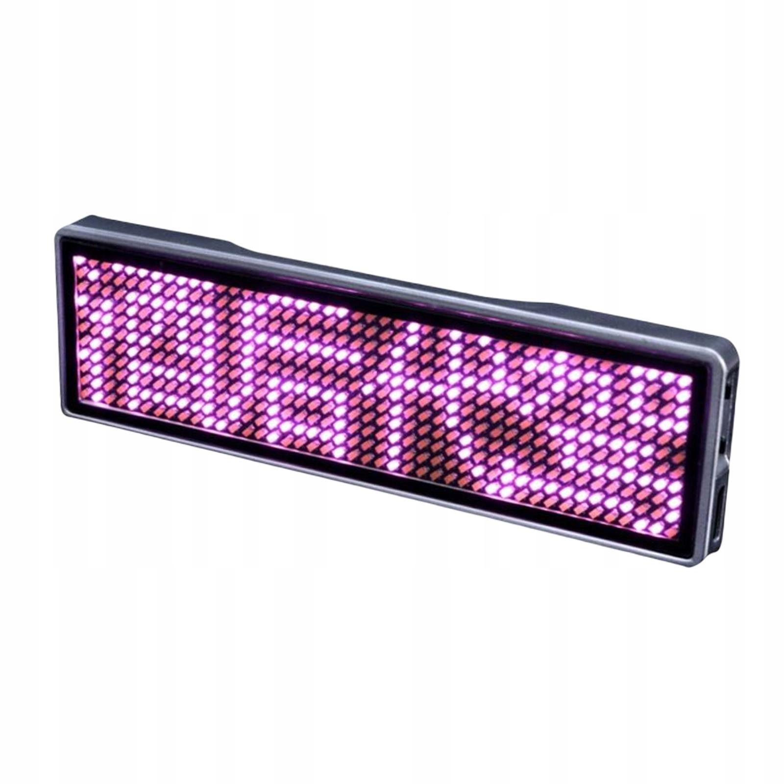 Znak LED, odznaka, znak, kontrola aplikacji, znak billboardowy, różowy Marka bez marki