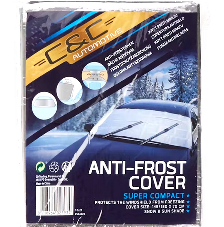 MATA ANTYSZRONOWA na SZYBĘ SAMOCHODU OSŁONA ZIMA Rodzaj maty na szyby