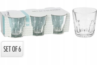 

Kpl. szklanek do napojów 250 ml 6 szt.