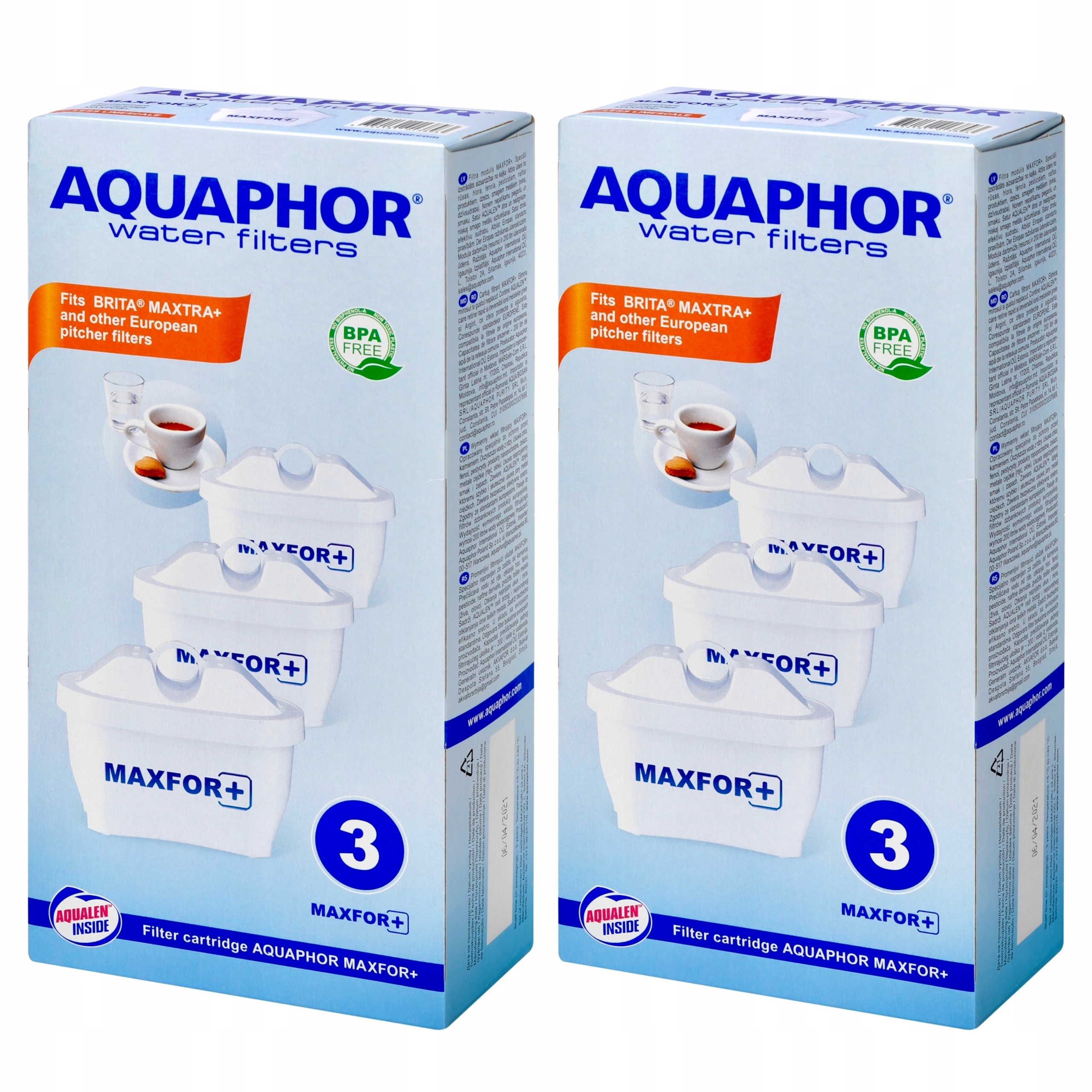 Zdjęcia - Wkład do filtra wody Aquaphor Filtr wkład do dzbanka  Brita Dafi Maxfor+ zestaw 6 szt 