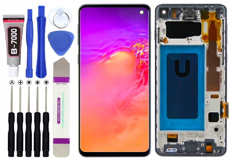 InCell displej pro Samsung Galaxy S10 G973 G973F LCD displej Rámeček