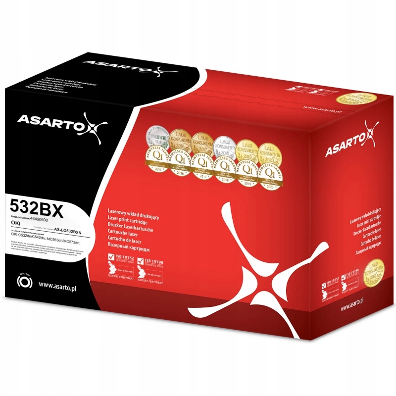 Toner Asarto do Oki 532BX 46490608 7000 str.