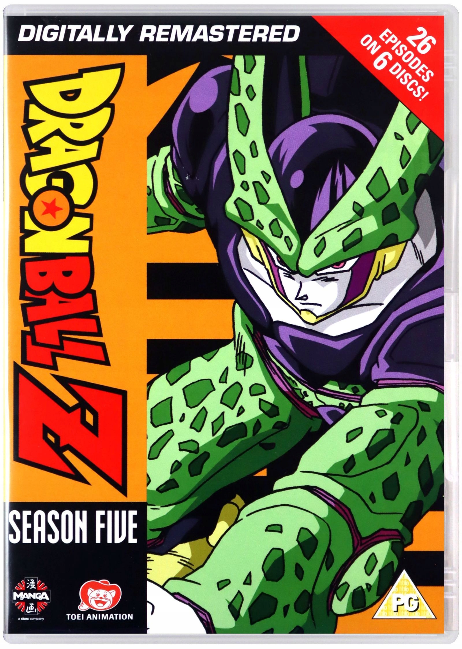 DRAGON BALL Z SEZON 5 (EPISODES 140-165) [6DVD] Lektor PL