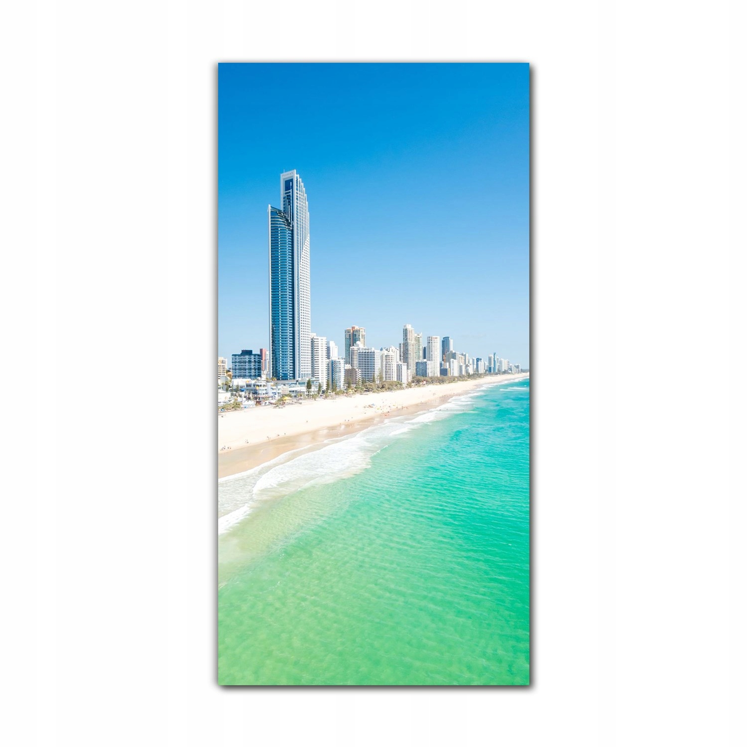 

Obraz na szkle do sypialni 60x120 Błękitny ocean