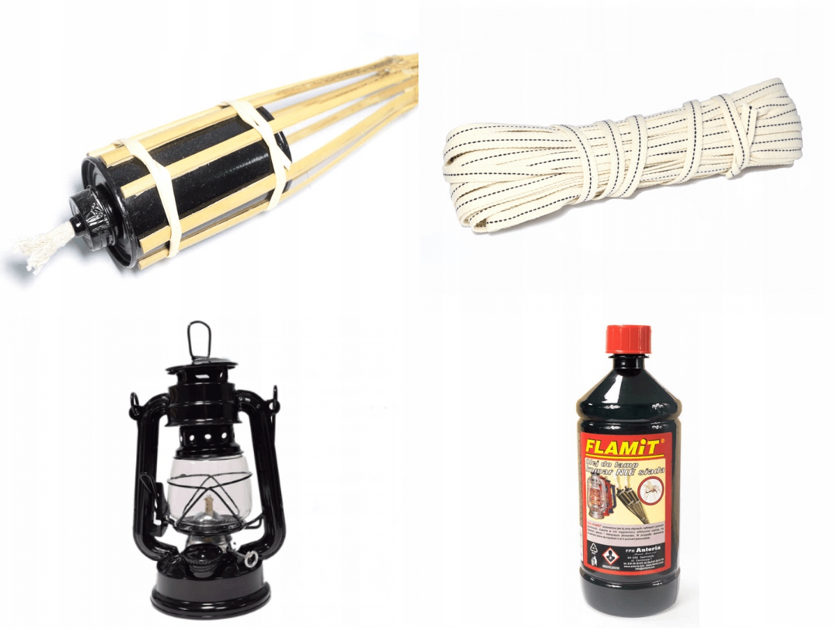 8 mm Knot sznurek sznur do pochodni lamp świec 1m Marka Kastom