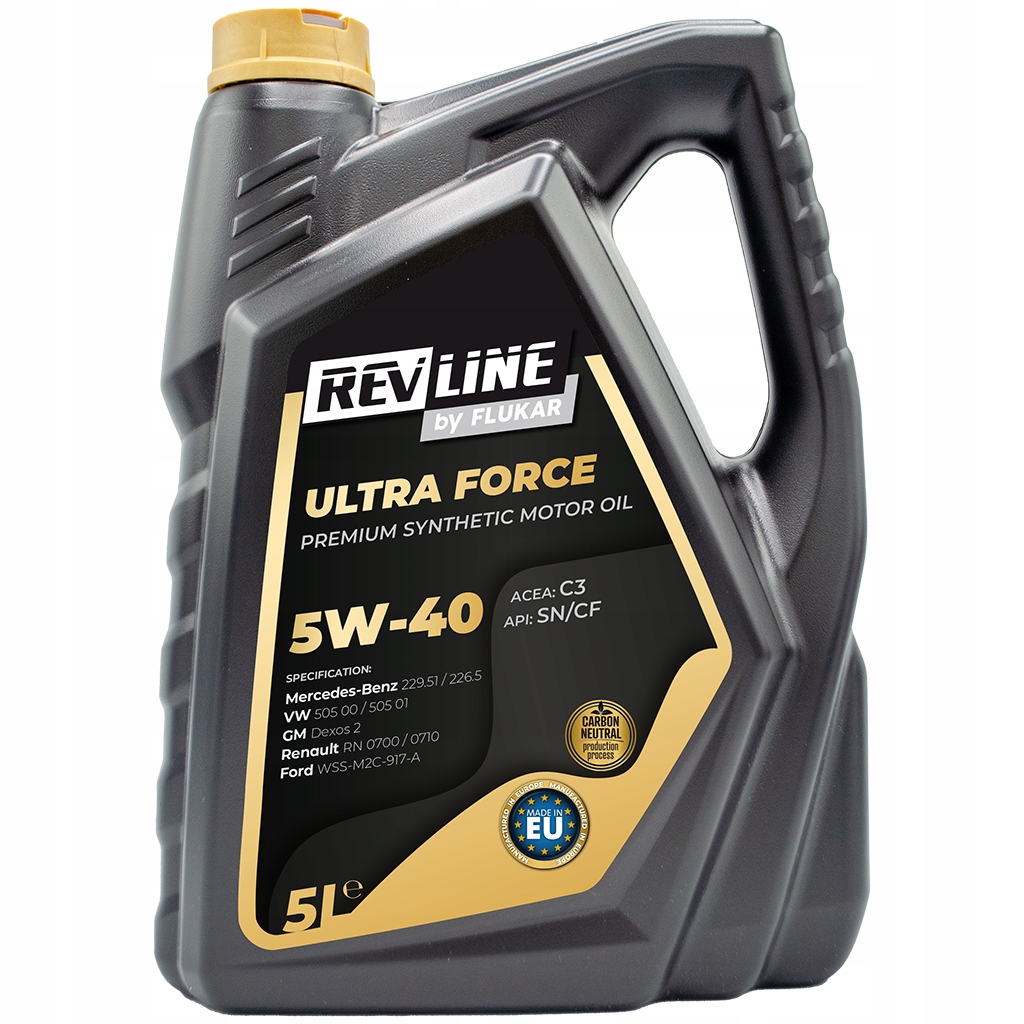 Olej silnikowy Revline Ultra Force C3 5W40 5L