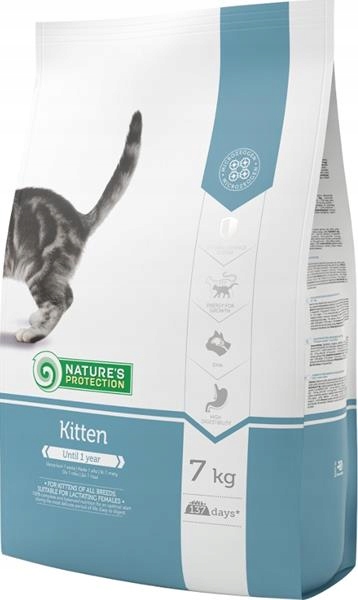 Levně Nature's Protection Cat Dry Kitten 7 kg
