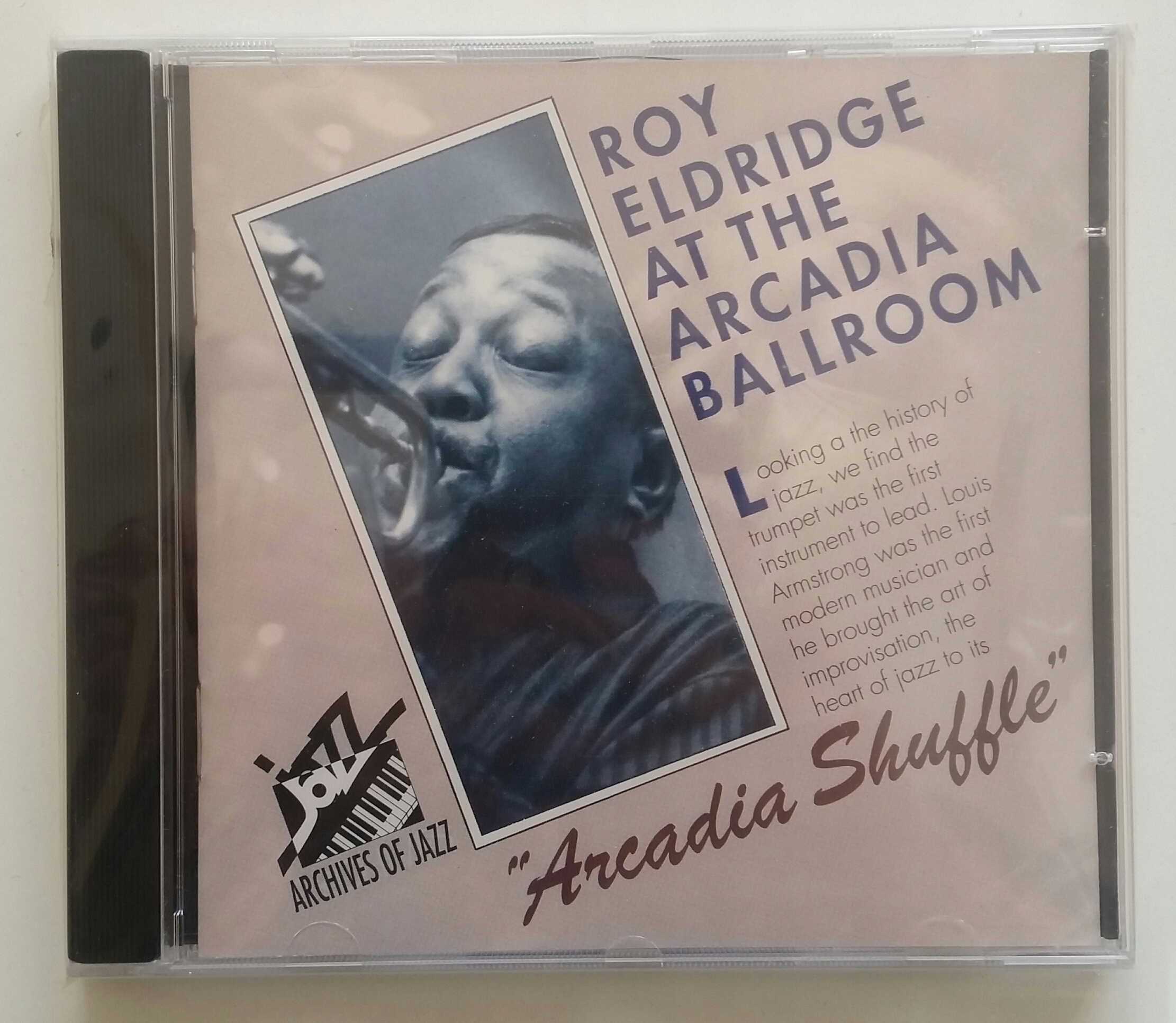 Roy Eldridge At The Arcadia Ballroom Shuffle CD