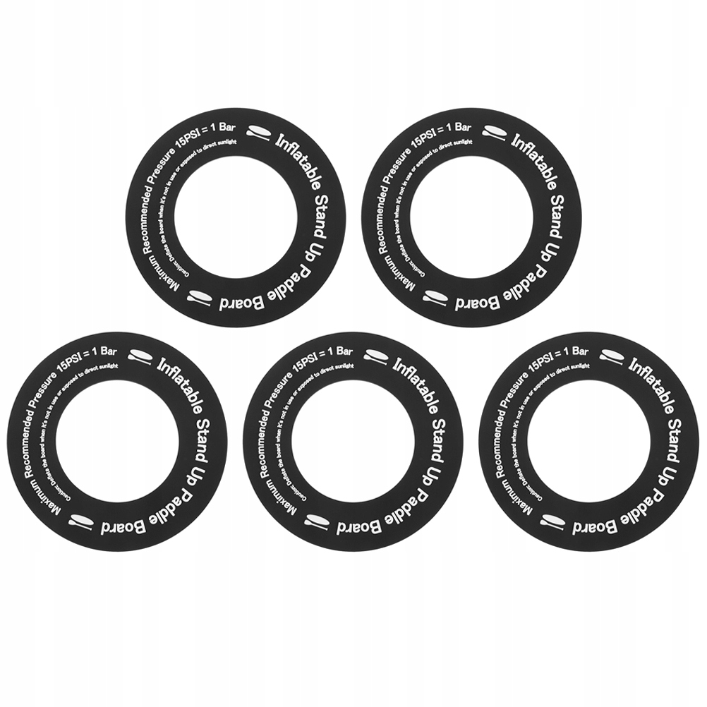 FASHION NADMUCHIWANA USZCZELKA PODKŁADKI ZAWORÓW OKRĄGŁA PŁYTA ŁOPATKOWA 5 SZT. Długość całkowita 11 cm