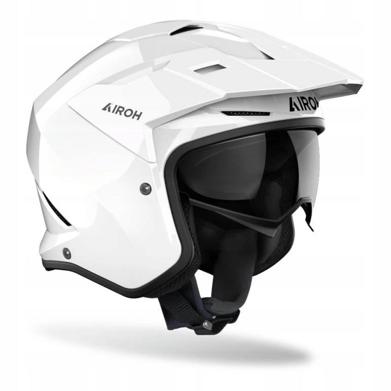 Motocyklová prilba Airoh Kombakt Color White Gloss biela Darčeky