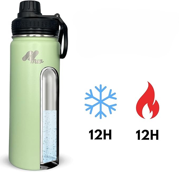 Butelka Termiczna Turystyczna Termos Bidon 550 ML Miętowy Marka inna marka