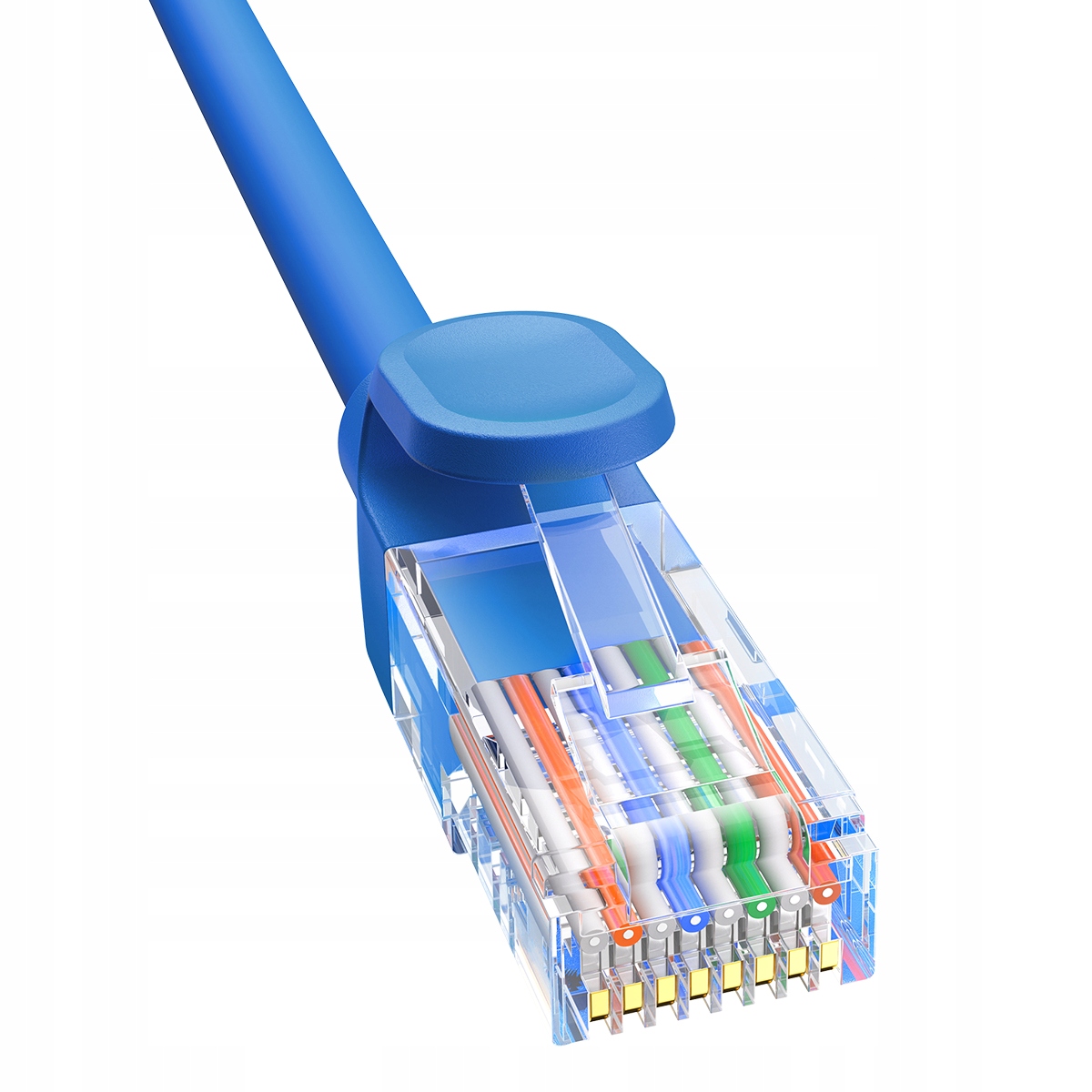 BASEUS KABEL SIECIOWY RJ45 - RJ45 LAN PRZEWÓD INTERNETOWY ETHERNET CAT6 1M Kod producenta B00133204311-01